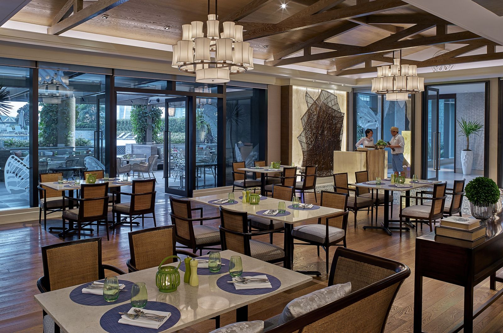 Samba restaurant main dining interior
